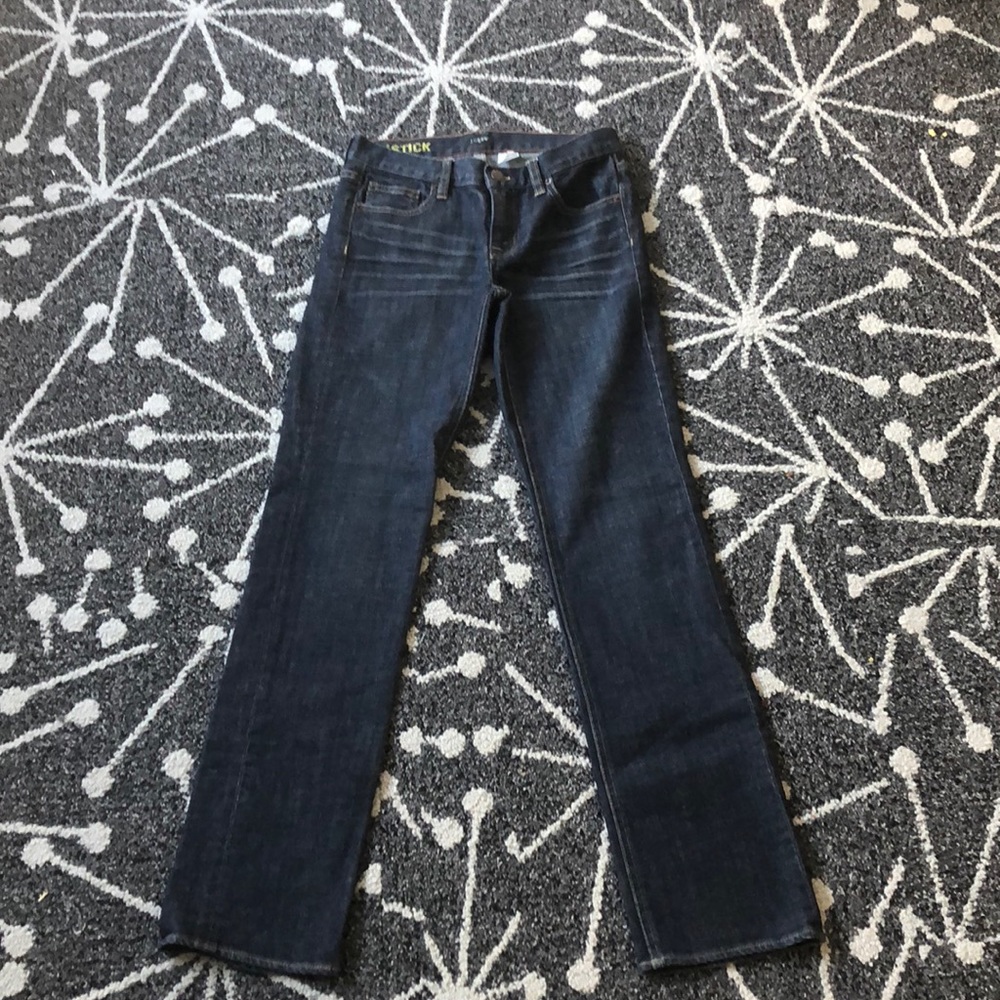 JCREW Matchstick jeans, 26 short